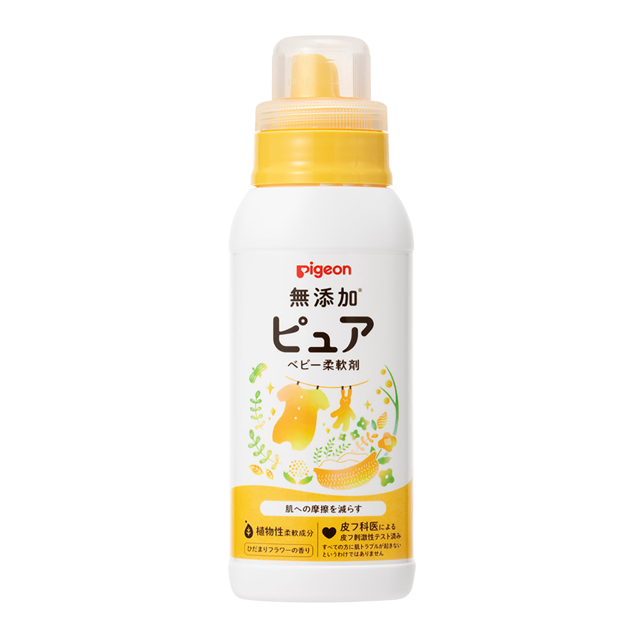 Pigeon Newborn Baby Softener 600ml  Hidamari Flower Scent