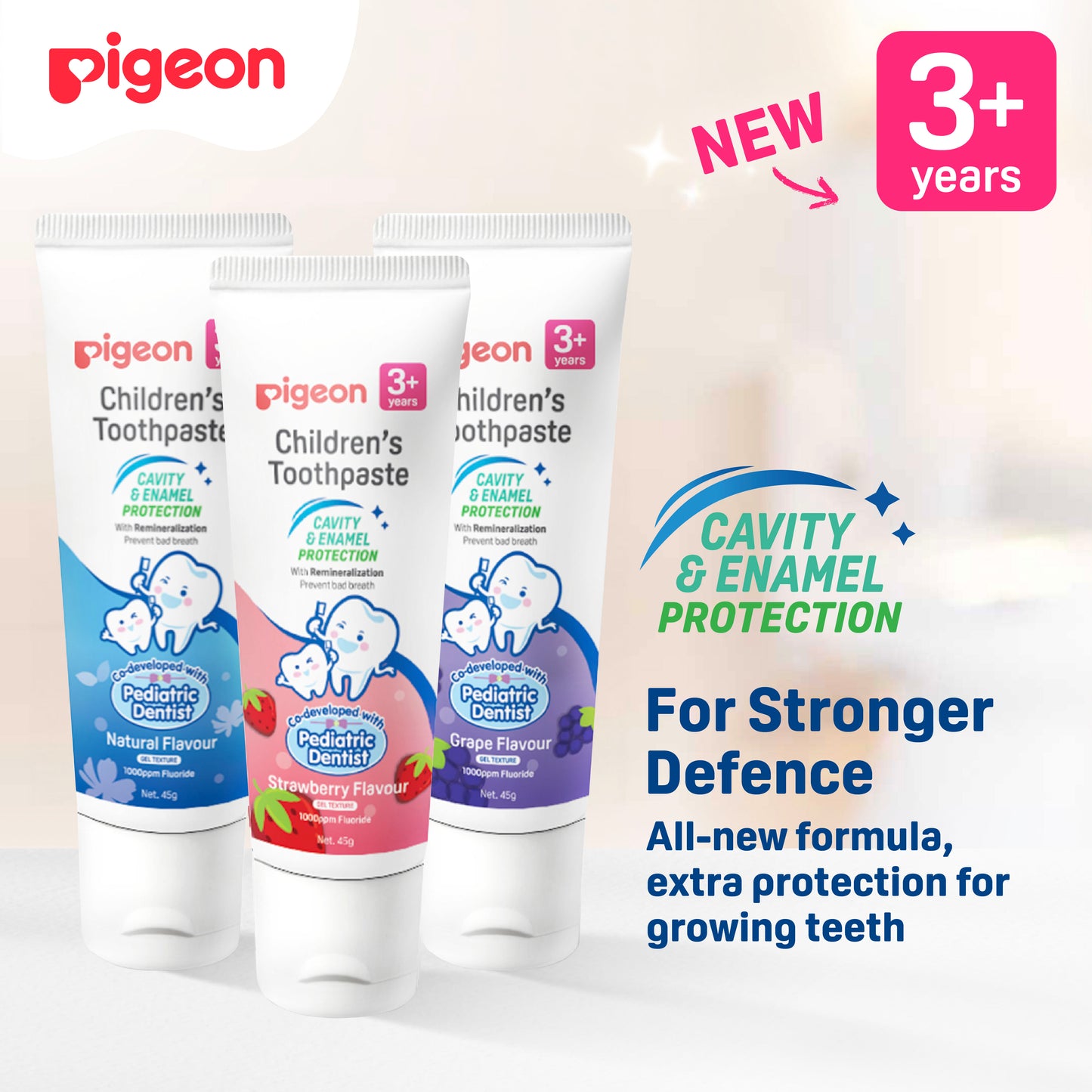 Children's Toothpaste For 3+Years - Grape Flavour