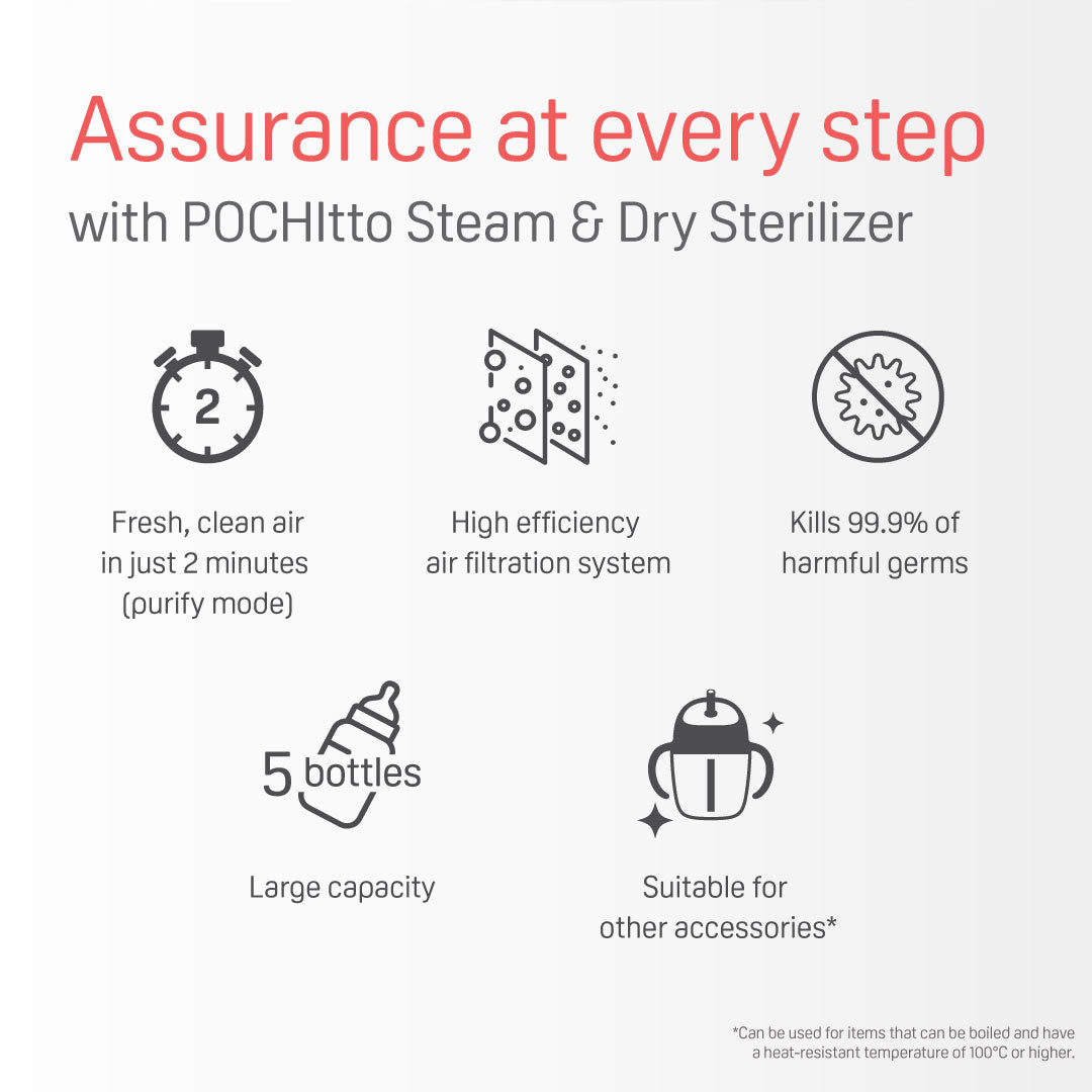 POCHItto Steam & Dry Sterilizer