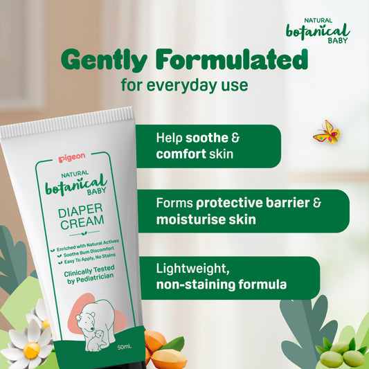 Natural Botanical Baby Diaper Cream 50ml
