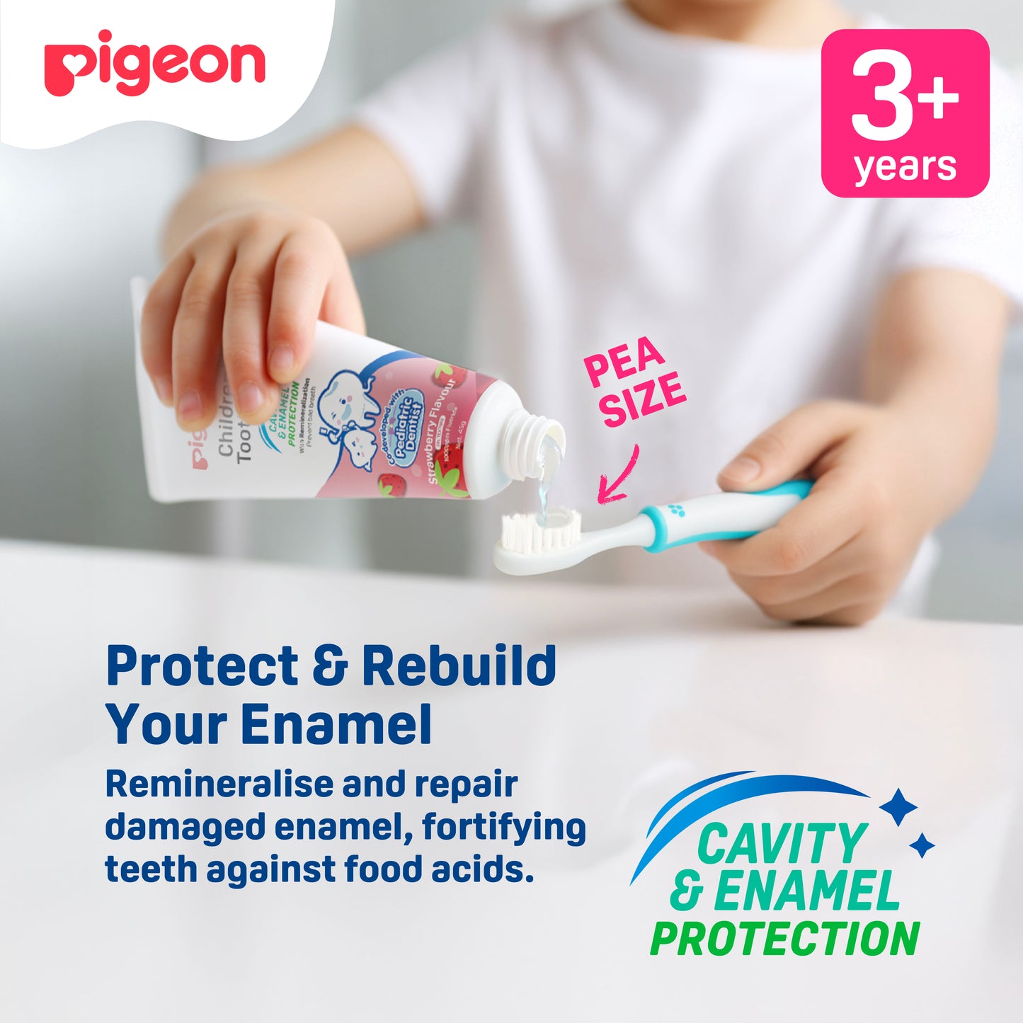 Children's Toothpaste For 3+Years - Grape Flavour