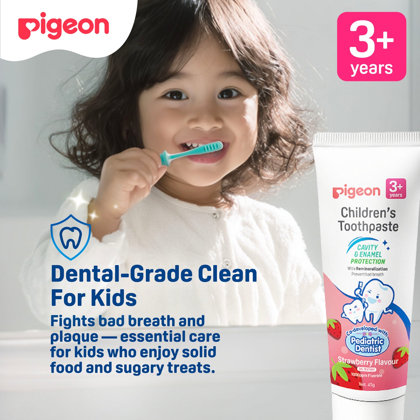 Children's Toothpaste For 3+Years - Grape Flavour