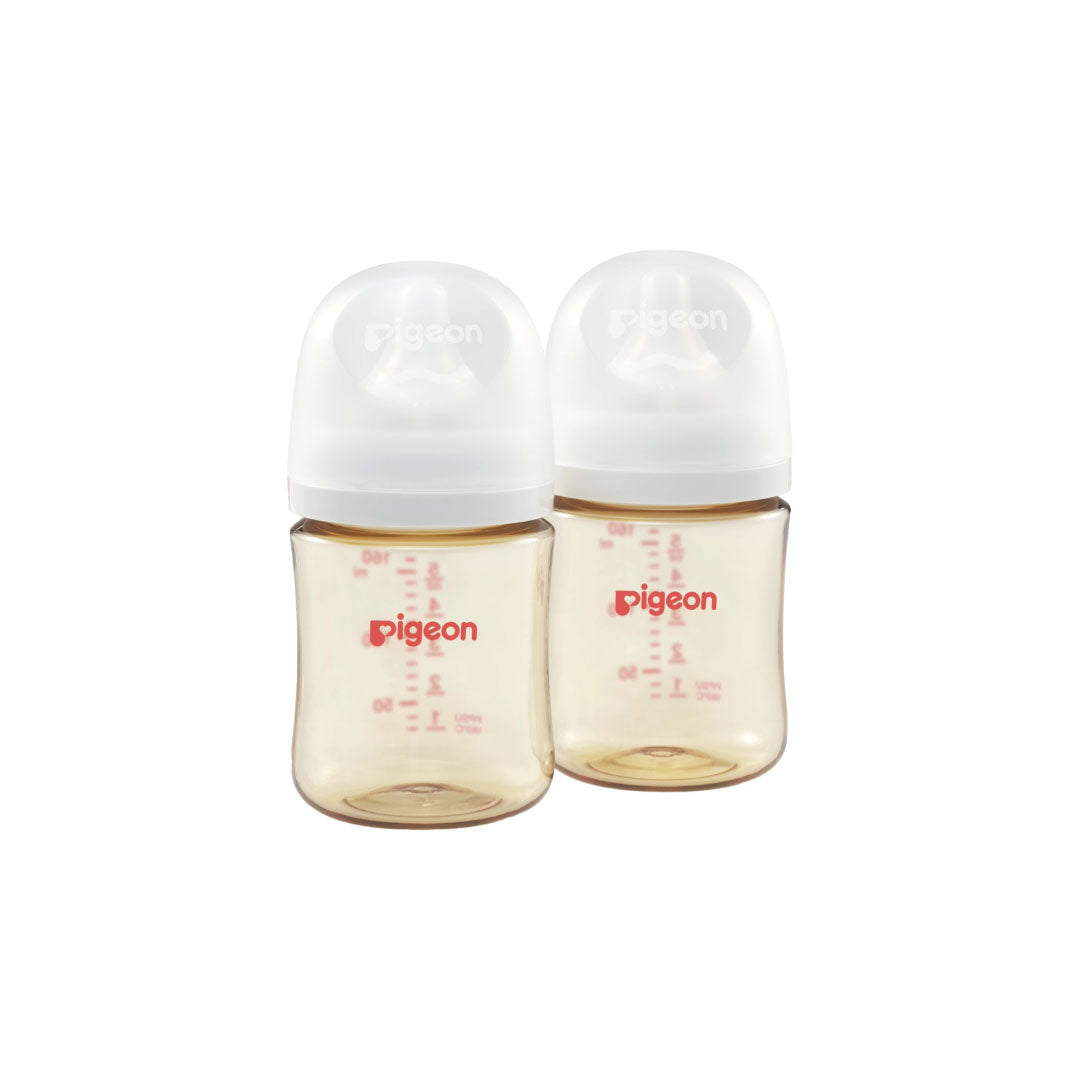 Pigeon SofTouch™ PPSU Nursing Bottle Twin Pack 160ml – Pigeon