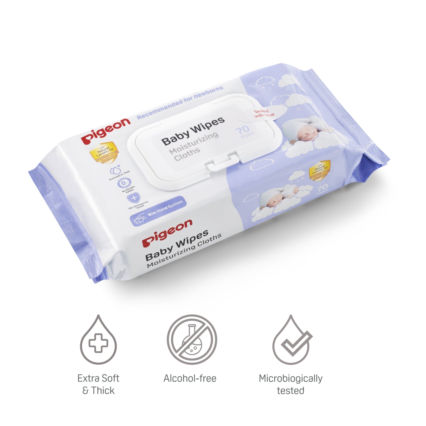 baby wipes moisturizing cloth lanolin oil