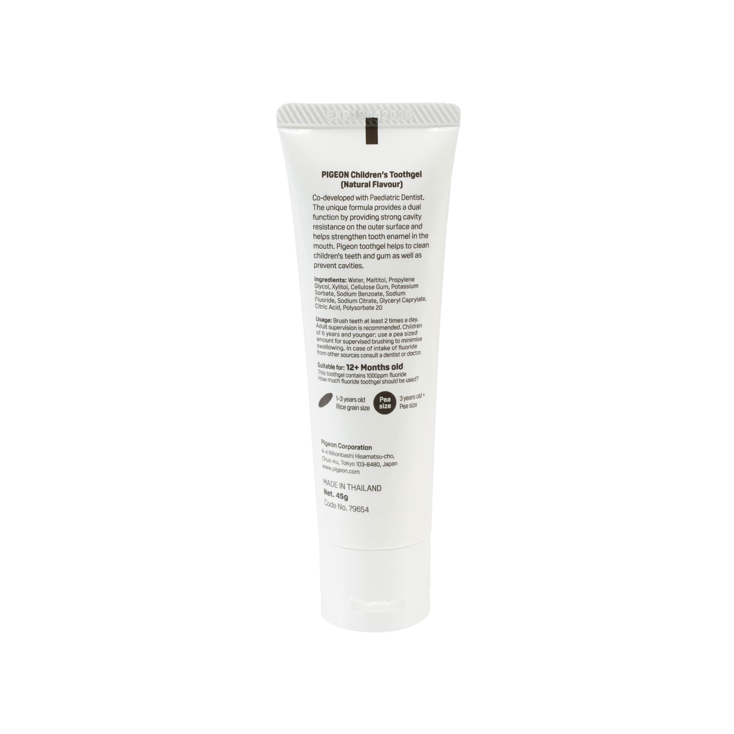 Children's Toothgel Natural 45g