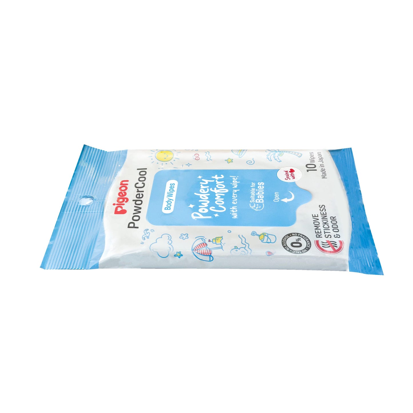 80091 PowderCool Body Wipes