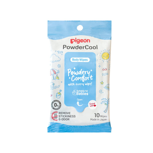 Pigeon PowderCool Body Wipes