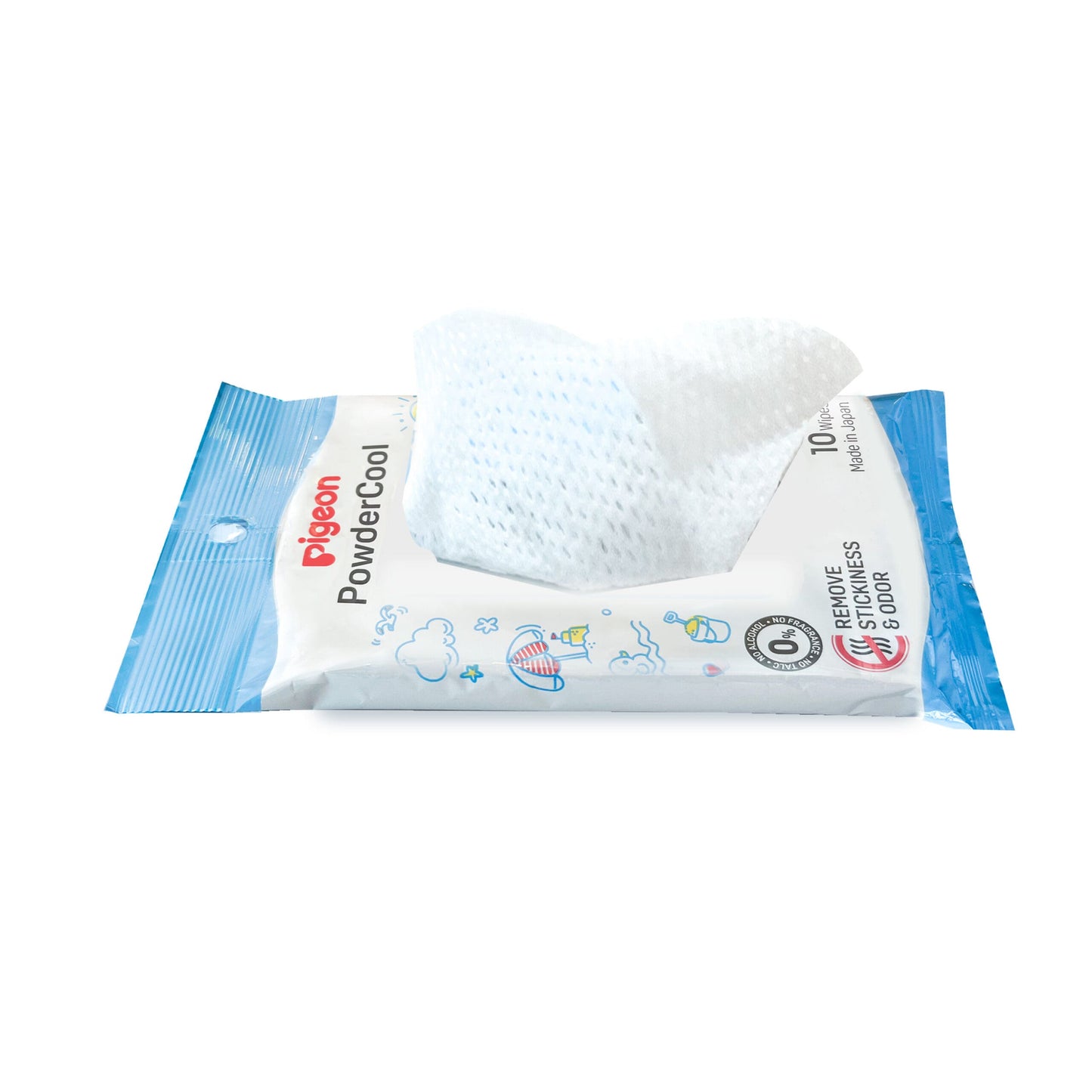 Pigeon PowderCool Body Wipes