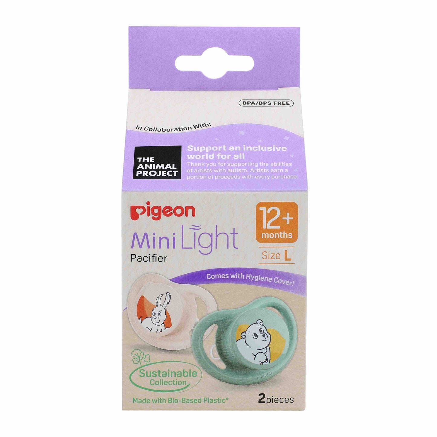 MiniLight Pacifier Sustainable Collection BPP (2pc) L