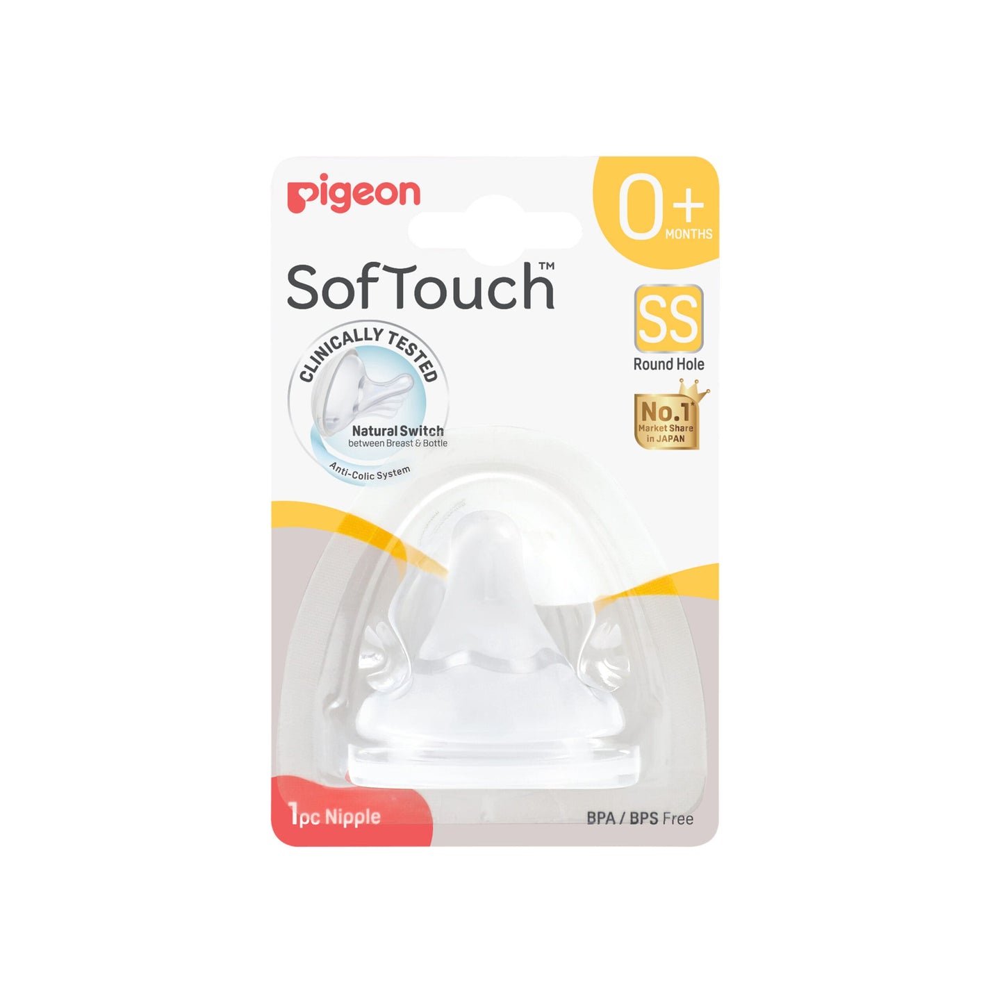 81265_Packaging_SofTouch Nipple 1pc SS_Front