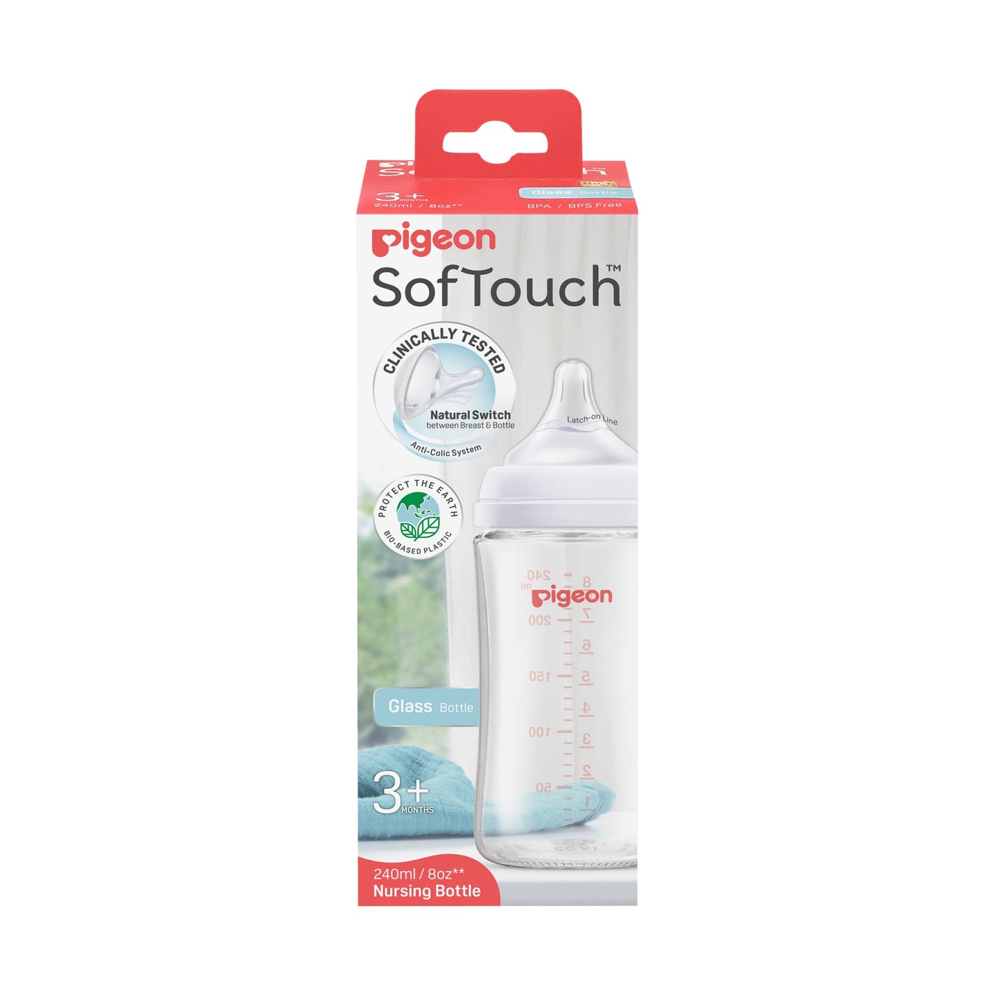 81272_SofTouch BPP Nursing Bottle Glass 240ml Logo_Packaging_Front