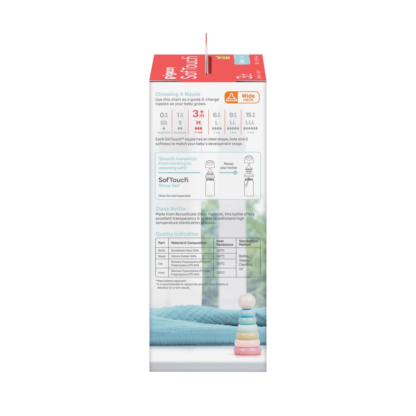 81272_SofTouch BPP Nursing Bottle Glass 240ml Logo_Packaging_Left