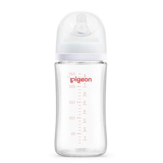 81272_SofTouch BPP Nursing Bottle Glass 240ml Logo_Product_Front