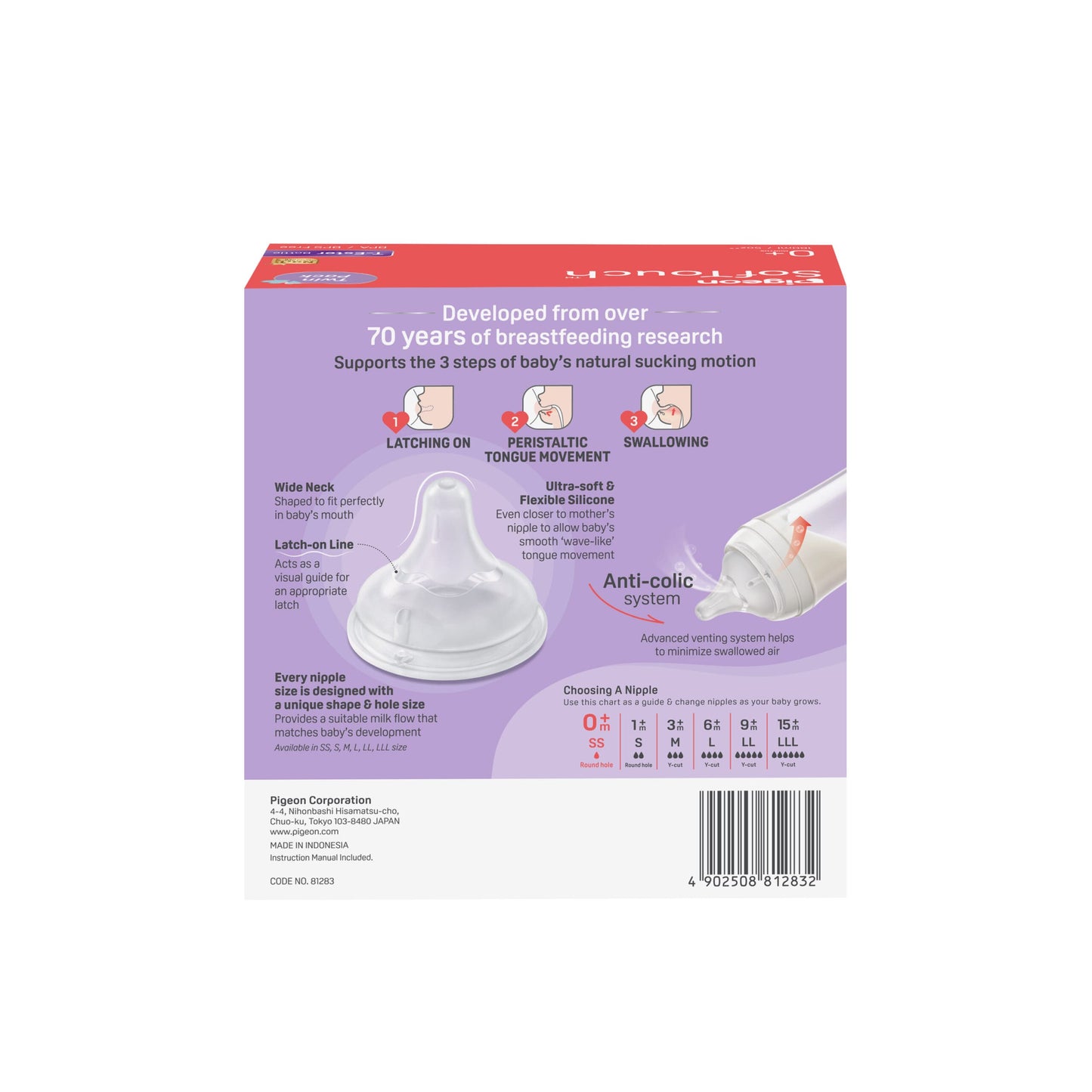 SofTouch™ BPP Nursing Bottle T-Ester 240ml Logo Twin Pack