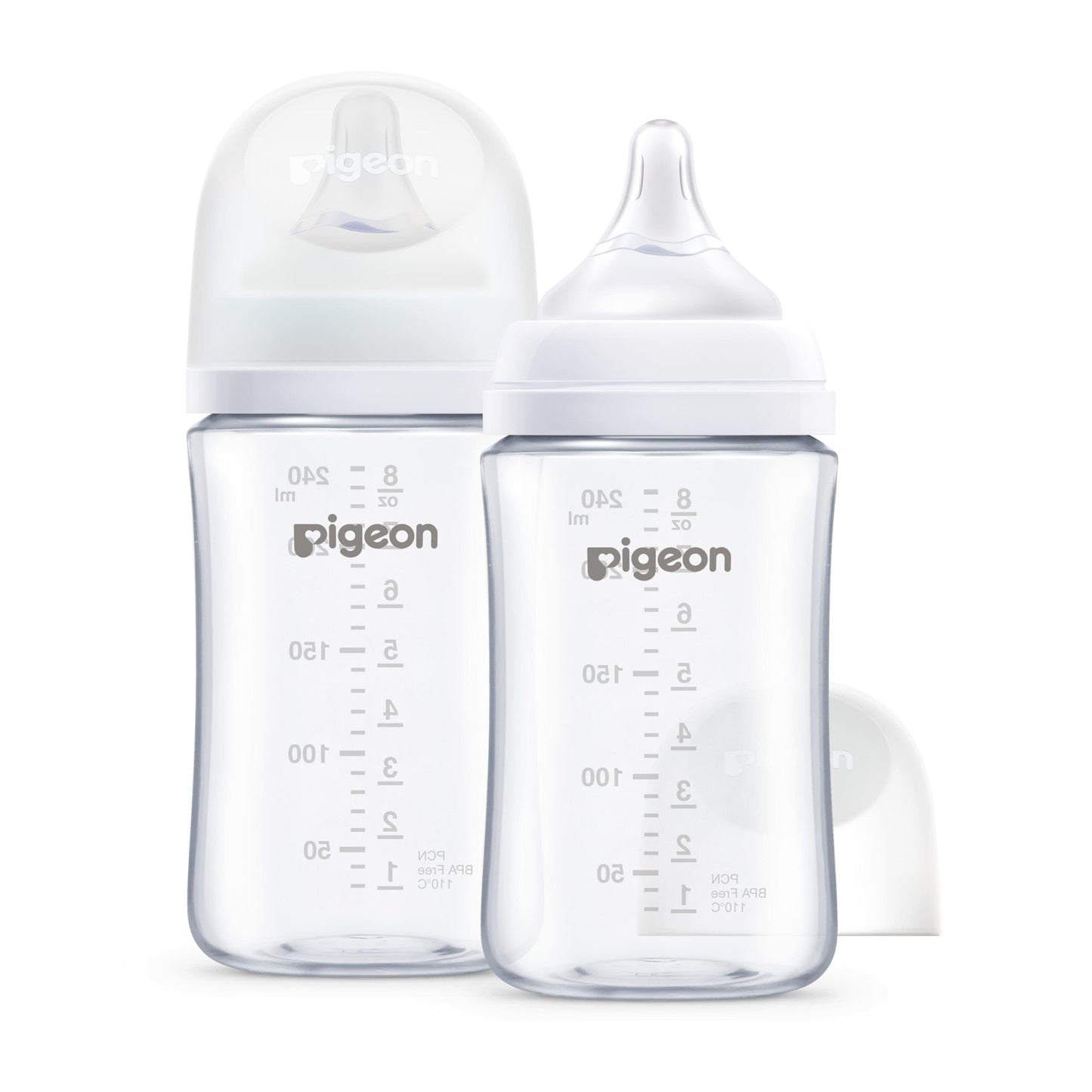81284_SofTouch BPP Nursing Bottle T-ESTER 240ml Logo Twin_Product_Front