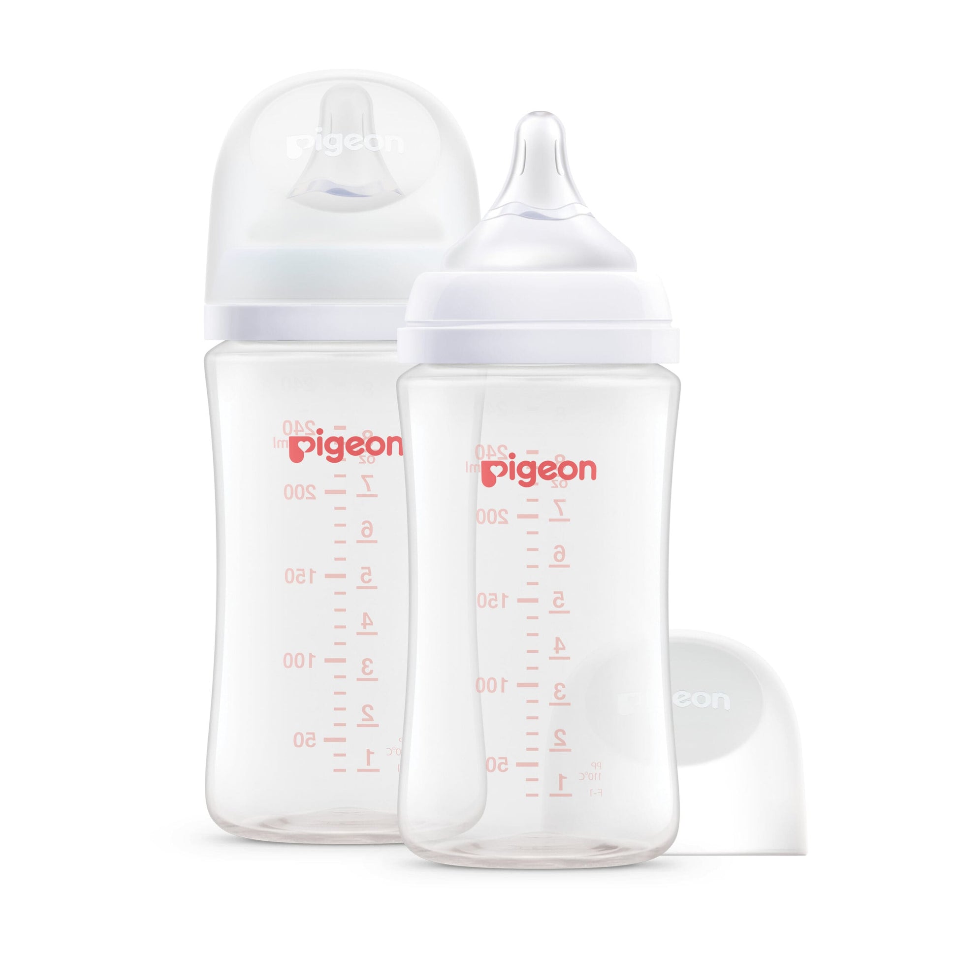 81293_SofTouch BPP Nursing Bottle PP 240ml Logo Twin_Product_Front
