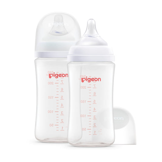 81293_SofTouch BPP Nursing Bottle PP 240ml Logo Twin_Product_Front