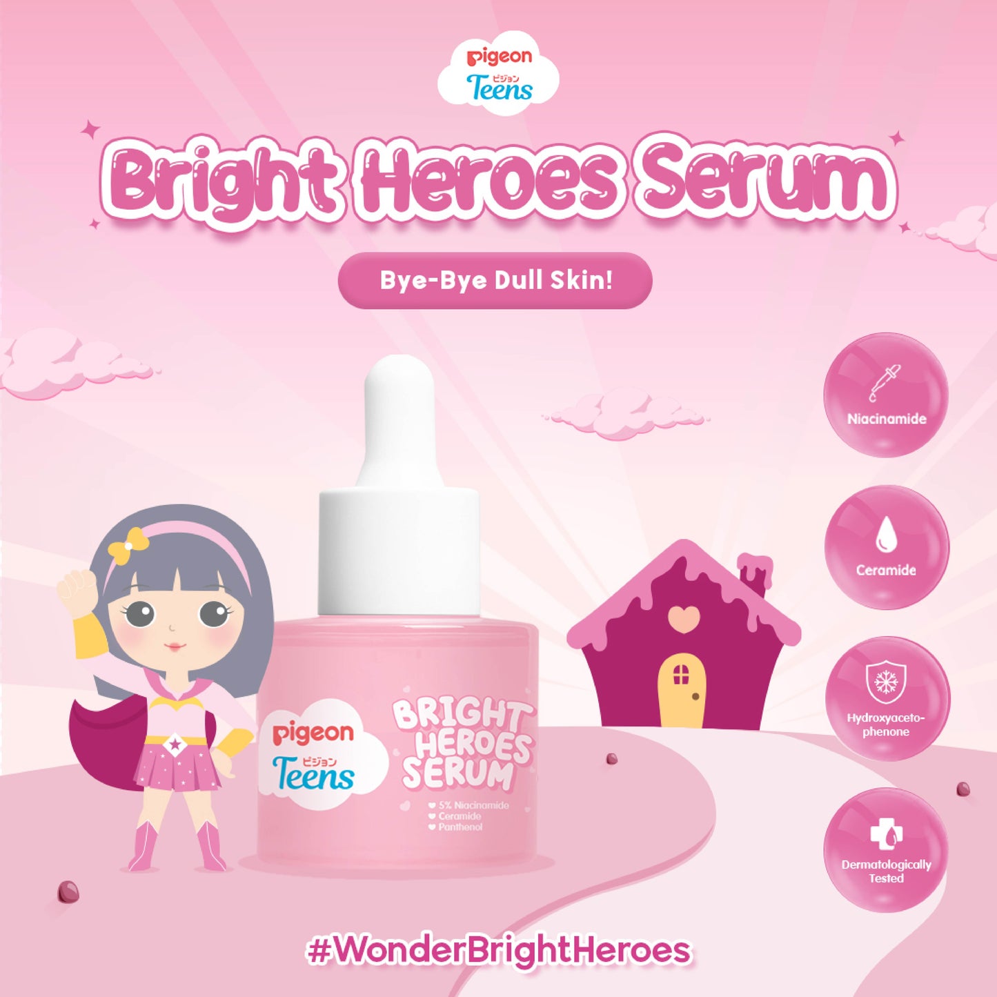 Pigeon Teens Bright Heroes Serum 20ml