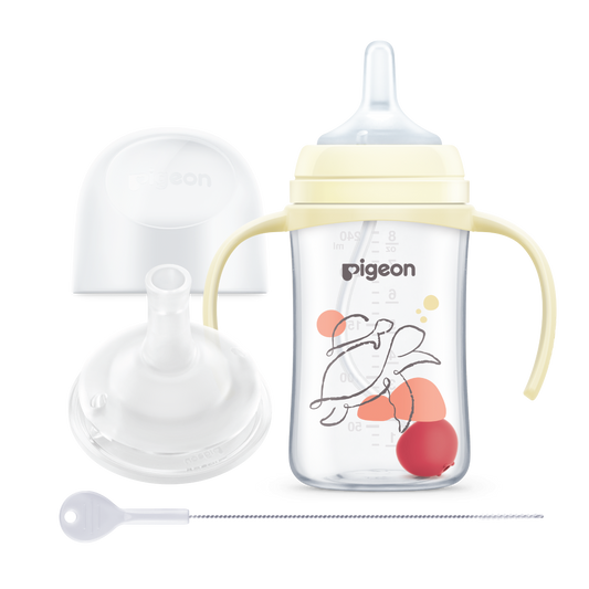 SofTouch™ BPP 2-Step Straw Bottle Set T-ester 240ml Ocean