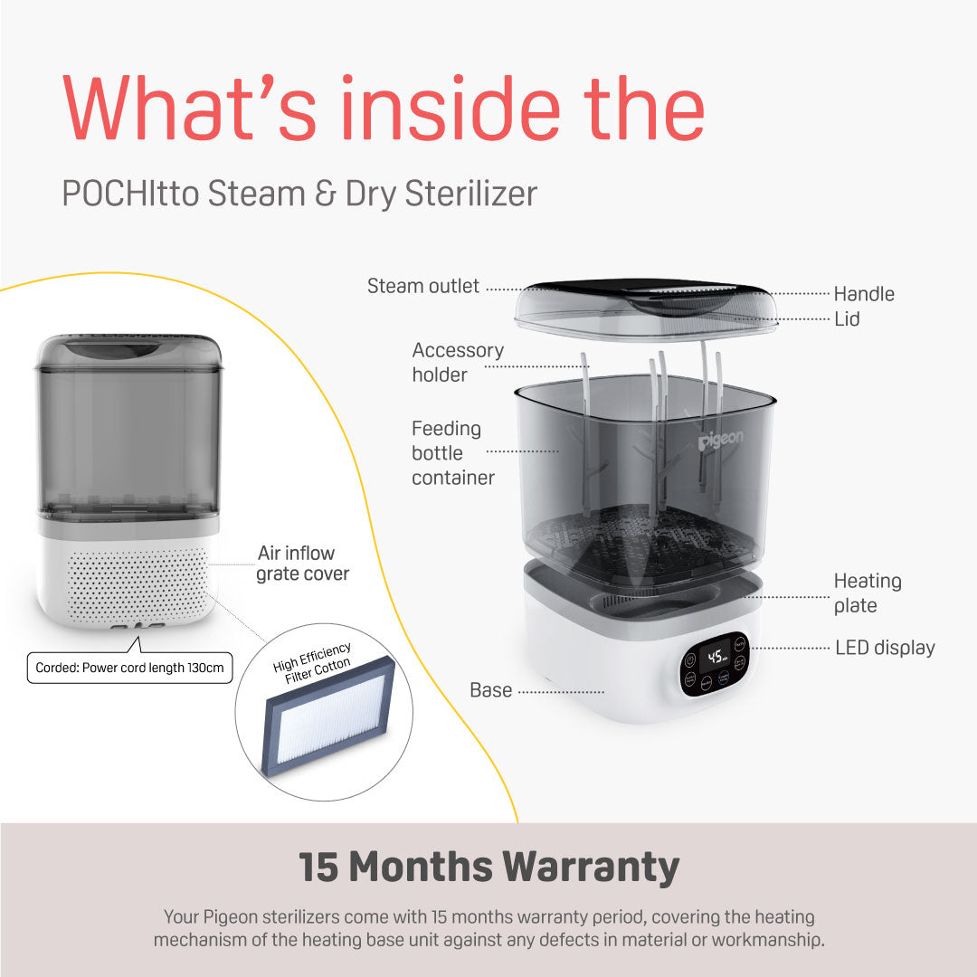 POCHItto Steam & Dry Sterilizer