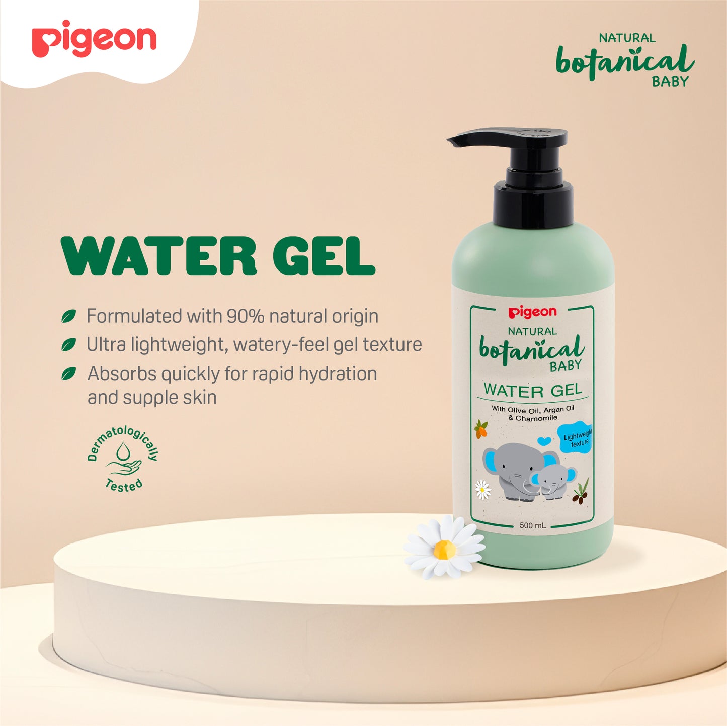 Natural Botanical Baby Water Gel 500ml