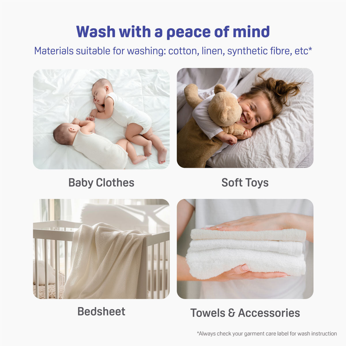 Baby Laundry Detergent Material Suitability
