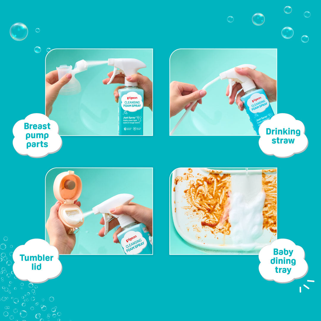 More tools the Cleansing Foam Spray can be used on