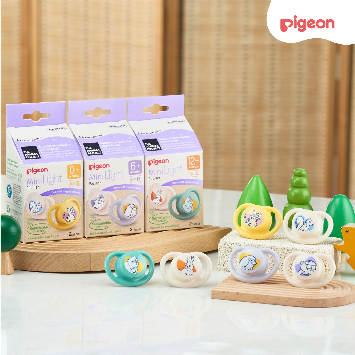 MiniLight Pacifier Sustainable Collection BPP (2pc) L