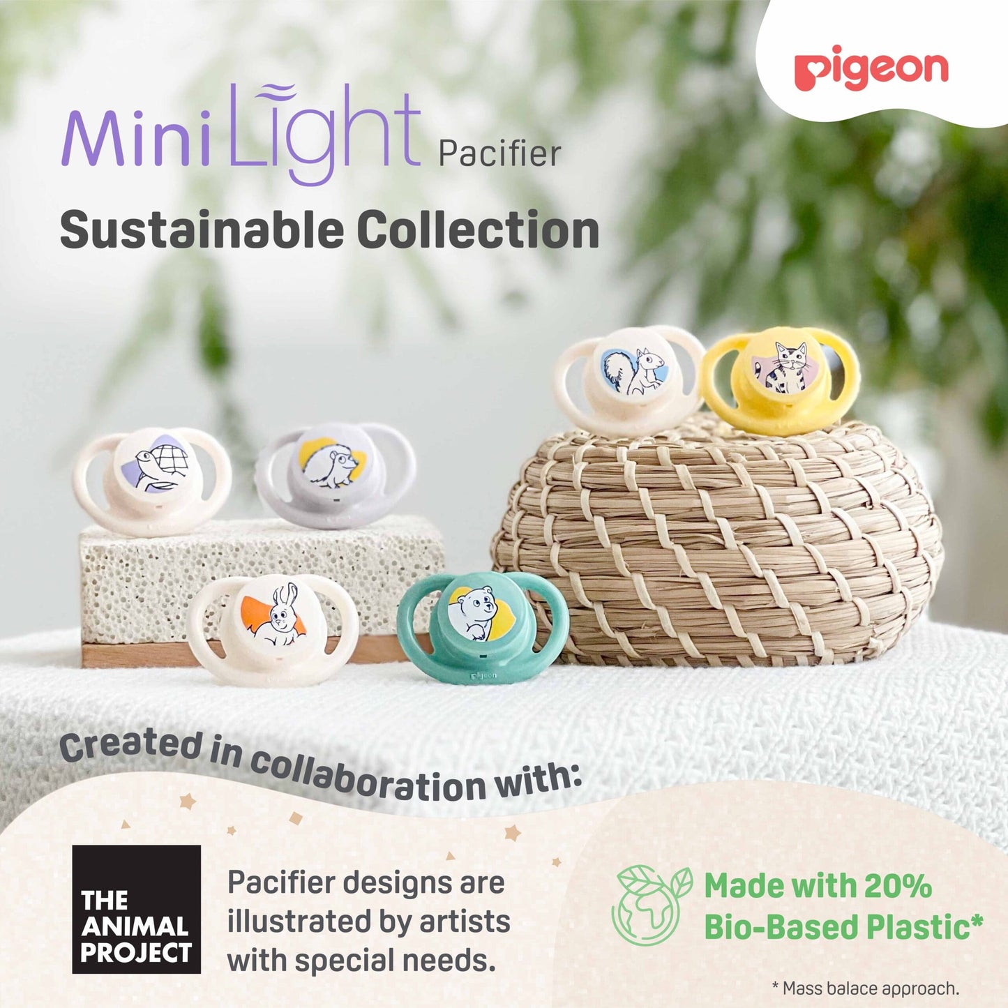 MiniLight Sustainability pacifier