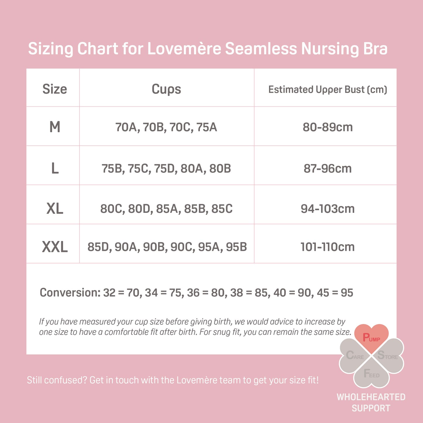 Pigeon x Lovemère - Essential Support Set