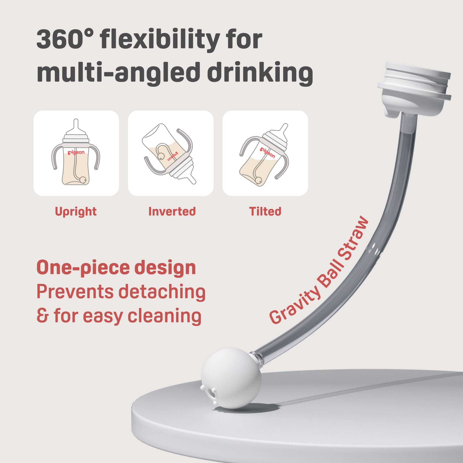 SofTouch™ BPP 2-Step Straw Bottle Set_360 flexibility gravity straw