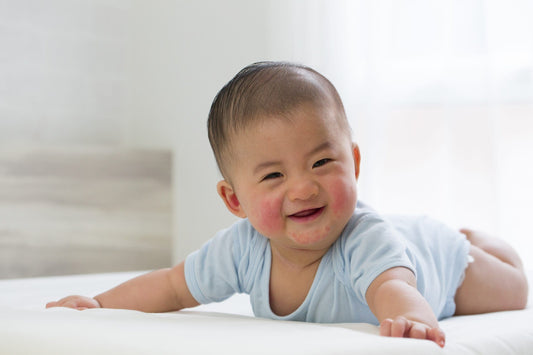 Childhood rashes, skin conditions and infections concept