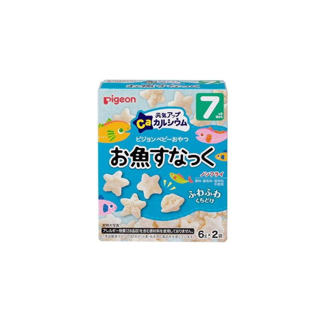 Pigeon Baby Snack Fish (2 Packs x 6g)