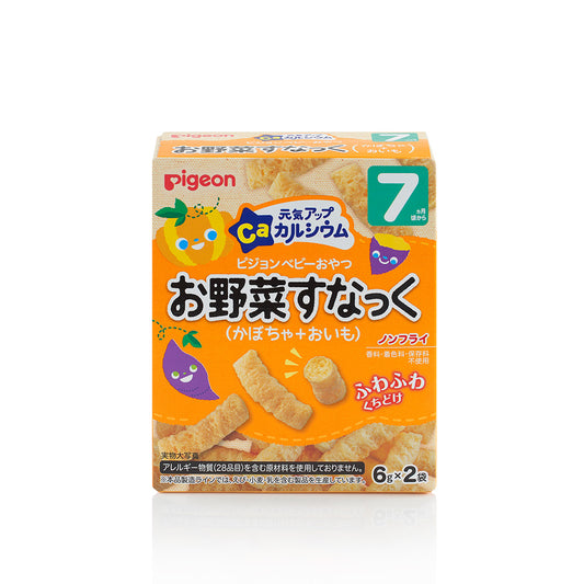 Pigeon Baby Snack Veg Pumpkin & Sweet Potato (6g X 2 packs)