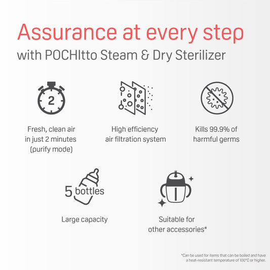 POCHItto Steam & Dry Sterilizer
