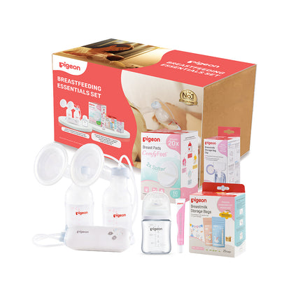 Pigeon Breastfeeding Essentials Set
