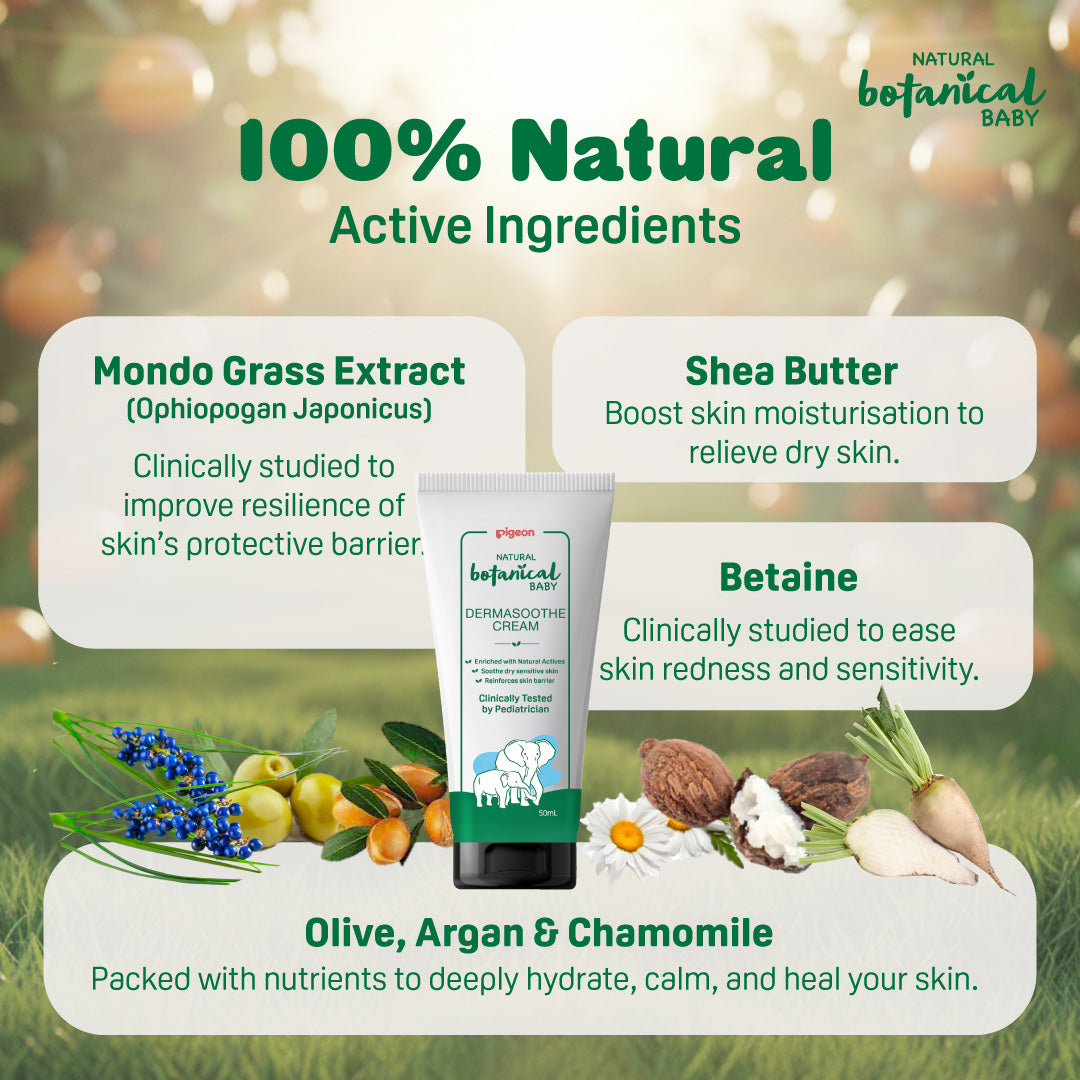 Natural Botanical Baby Dermasoothe Cream 50ml