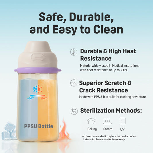 Pigeon MyFriends PPSU Water Bottle Green 500ml