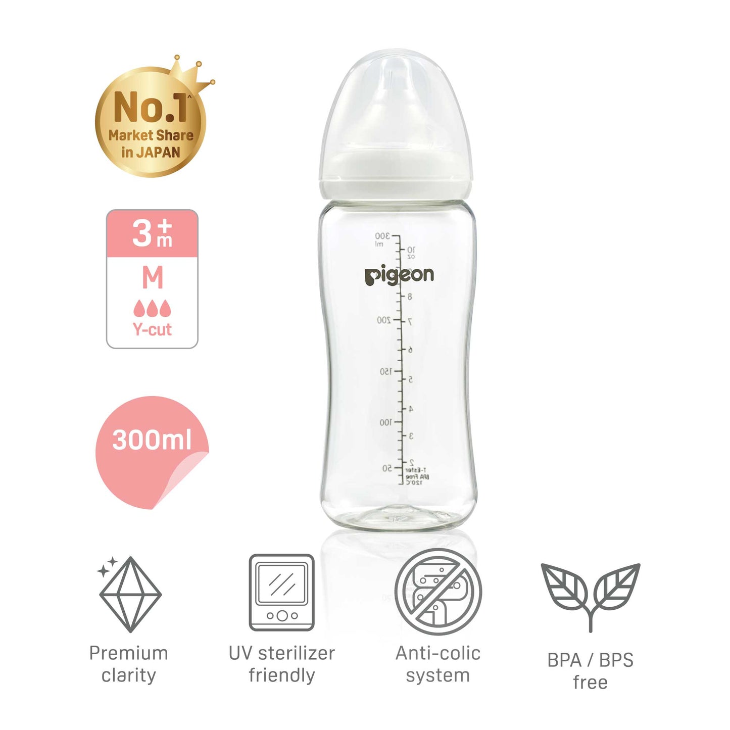 SofTouch™ T-Ester Nursing Bottle 200ml