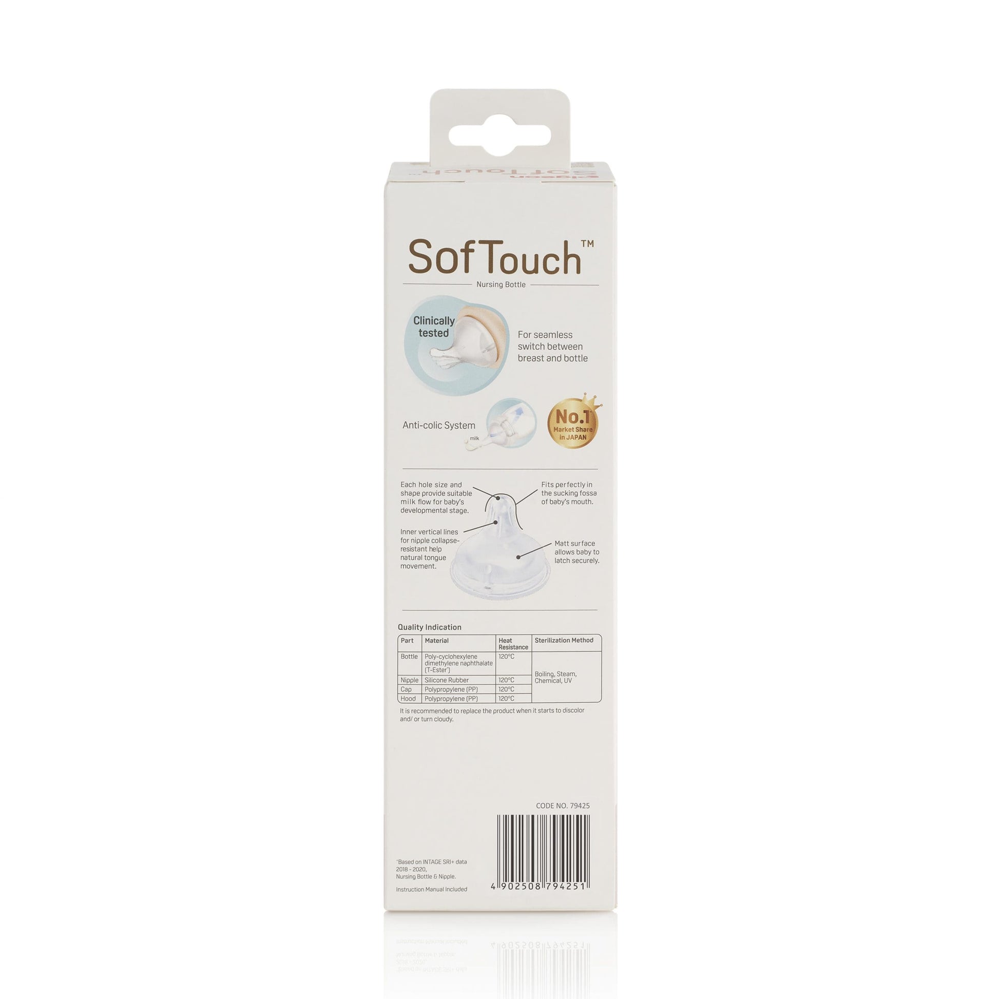 SofTouch™ T-Ester Nursing Bottle