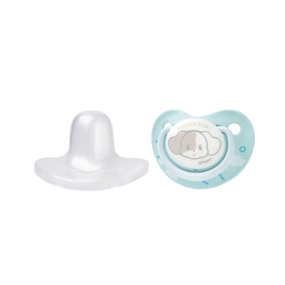Pigeon FunFriends Pacifier Howapipi Size M with Hood
