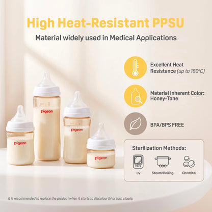 SofTouch™ BPP Nursing Bottle PPSU 80ml Logo