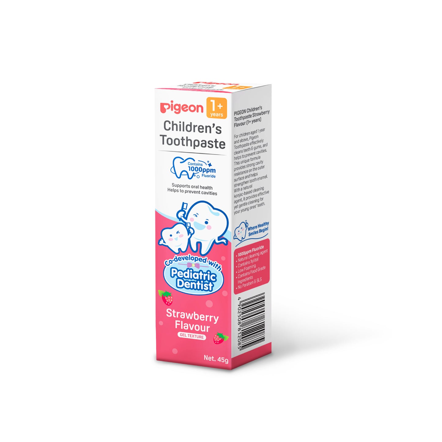 Children's Toothpaste For 1+Years - Strawberry Flavour