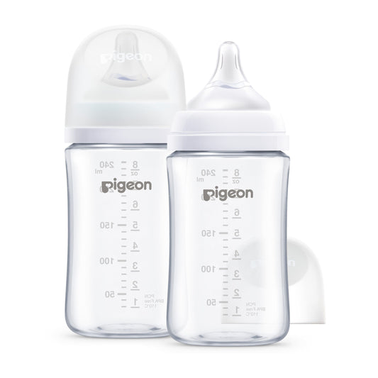81284_SofTouch BPP Nursing Bottle T-ESTER 240ml Logo Twin_Product_Front