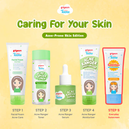 Pigeon Teens Everyday Sunscreen SPF35PA++ 30ml