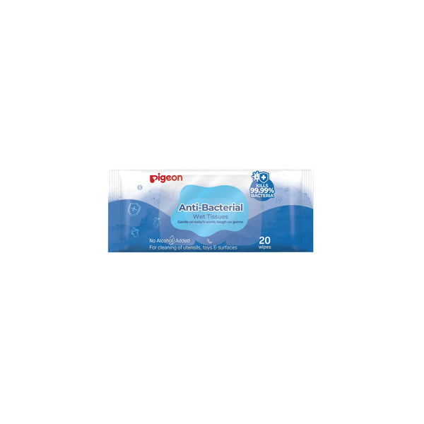 Pigeon Anti-Bacterial Wet Tissues 20s pack