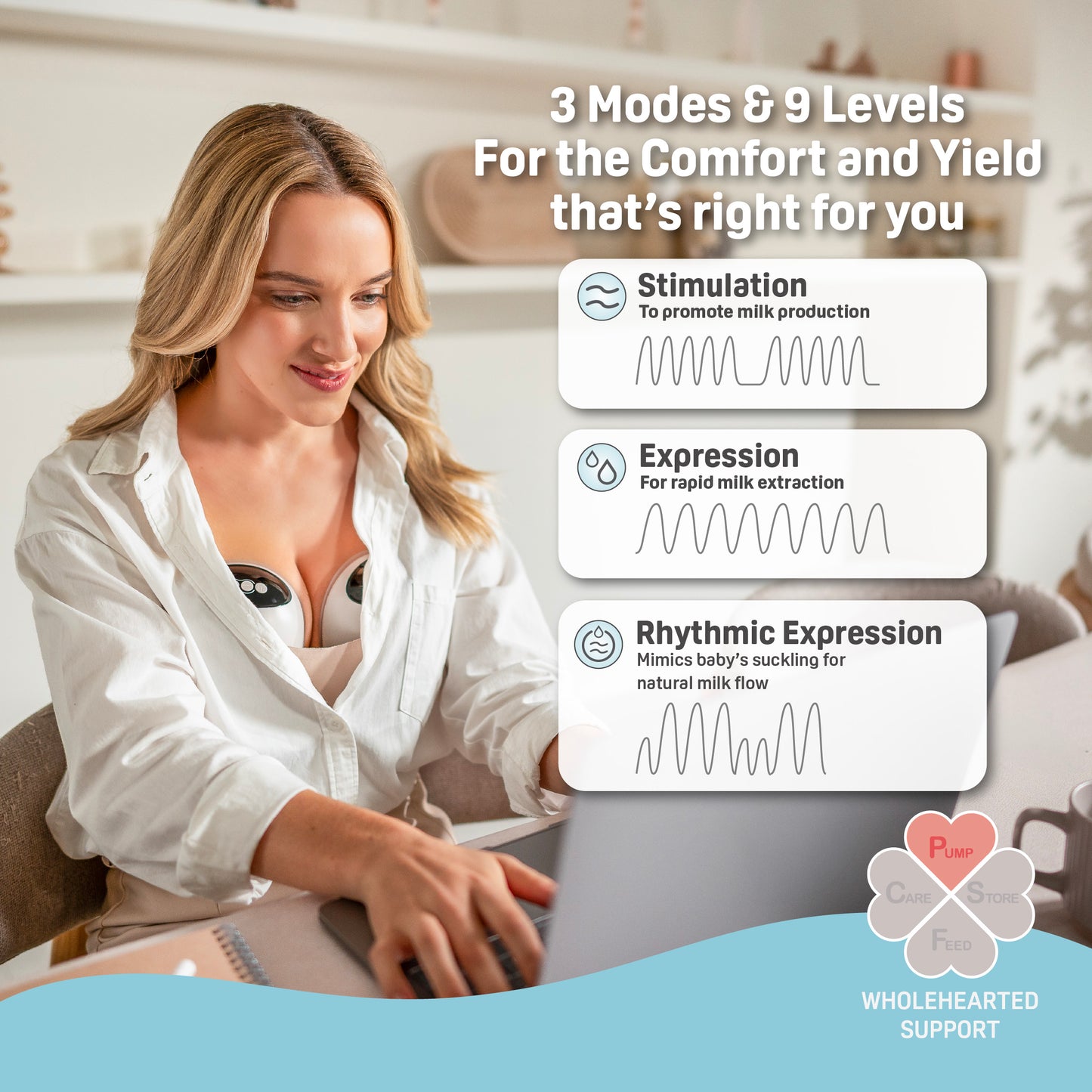 Wearable Electric Breast Pump (Single)