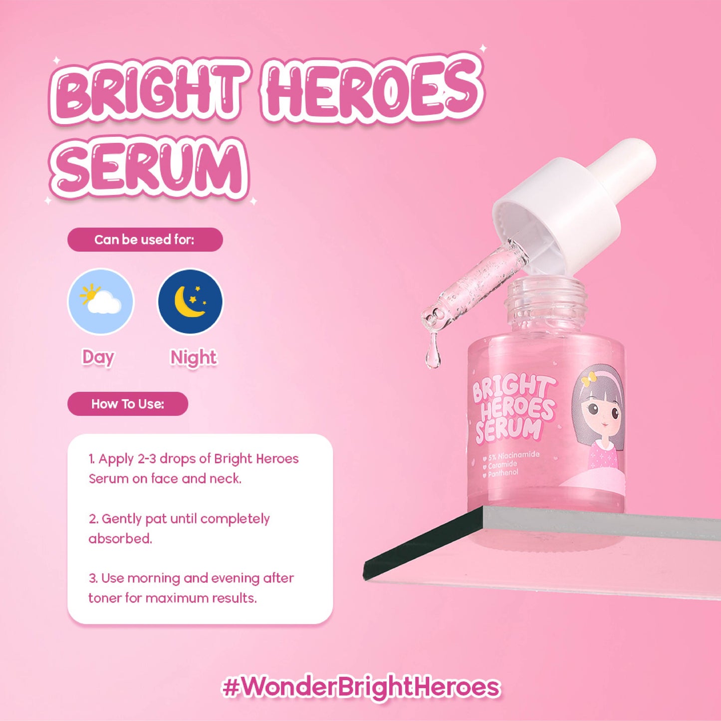 Pigeon Teens Bright Heroes Serum 20ml