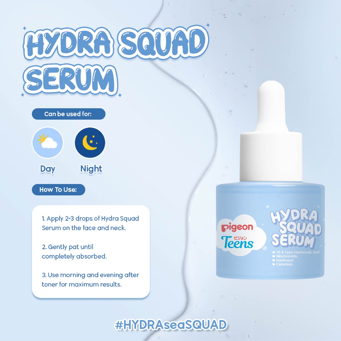 Pigeon Teens Hydra Squad Serum 20ml