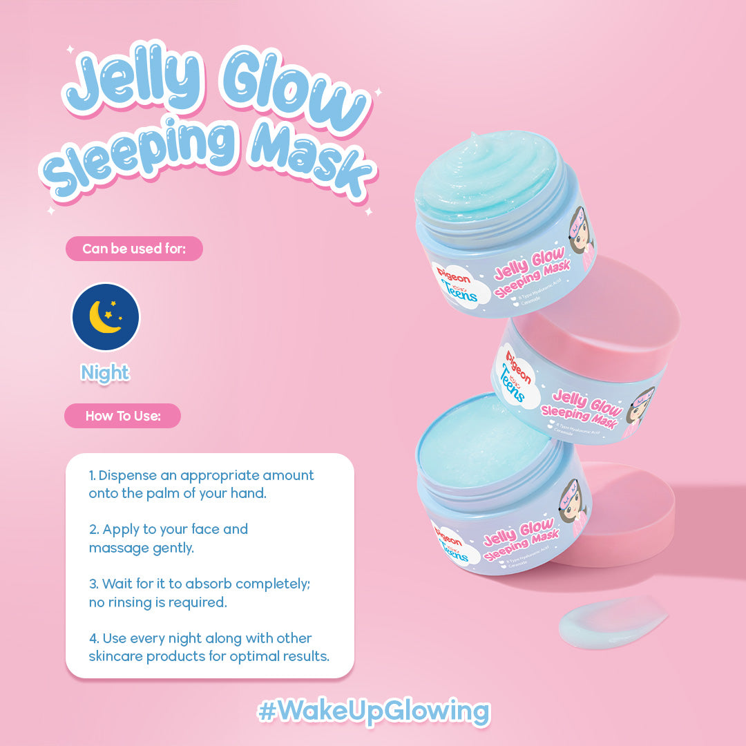 Pigeon Teens Jelly Glow Sleeping Mask 30g